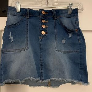 Girls Justice Brand Denim skirt